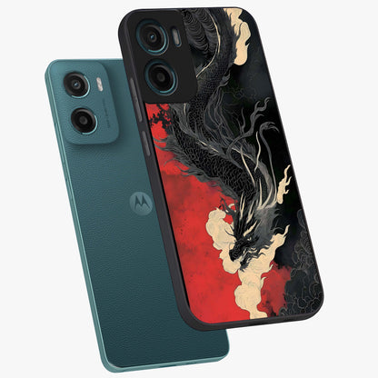 Shadow Dragon Fury Glass Case displayed in angled mockup highlighting powerful dragon illustration with dark fantasy aesthetic.