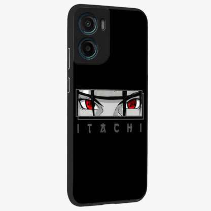 Scarlet Gaze Dominance Glass Case upright view showcasing powerful dramatic artwork with dominant artistic theme.