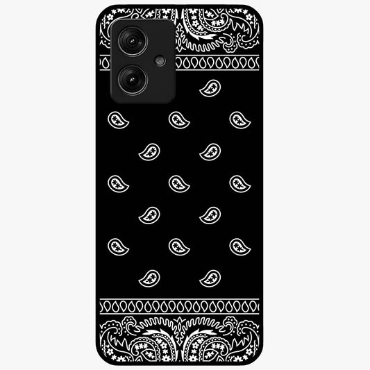 Retro Rebel Threads Glass Case showing flat back view with vintage street style artwork and glossy glass finish.