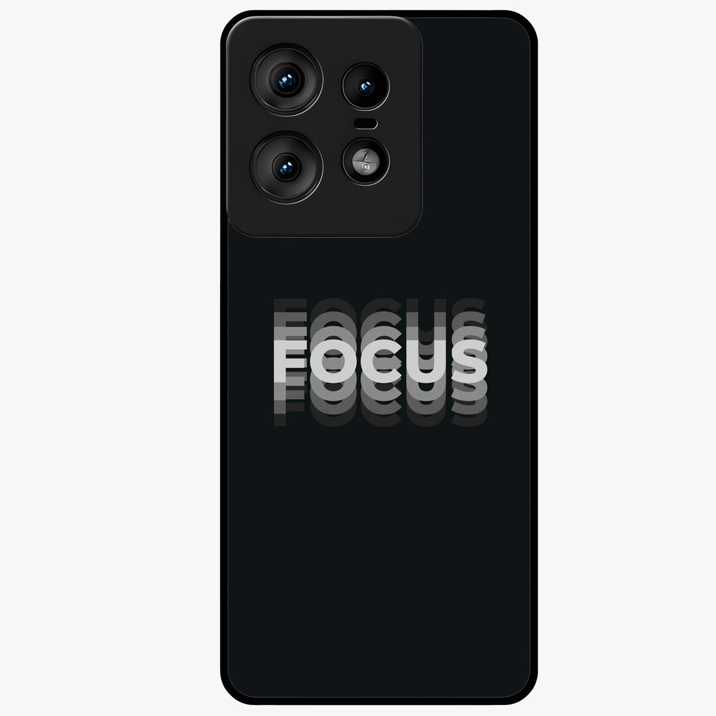 Focus Mode On Glass Case For Moto Edge 50 Pro