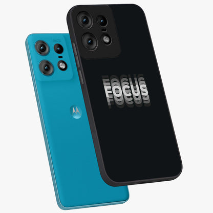Focus Mode On Glass Case For Moto Edge 50 Pro
