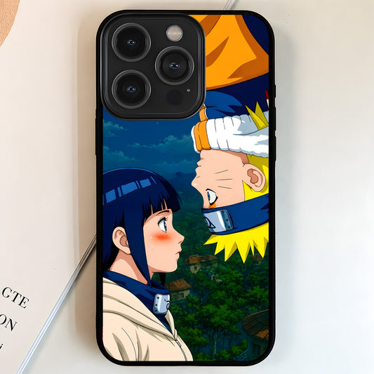 Naruto Hinata Love Glass Case