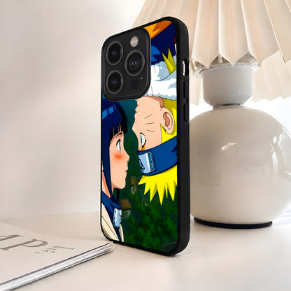 Naruto Hinata Love Glass Case