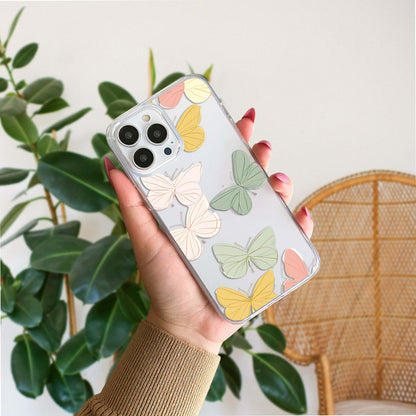 Dreamy Butterfly Wings Clear Silicon Cover