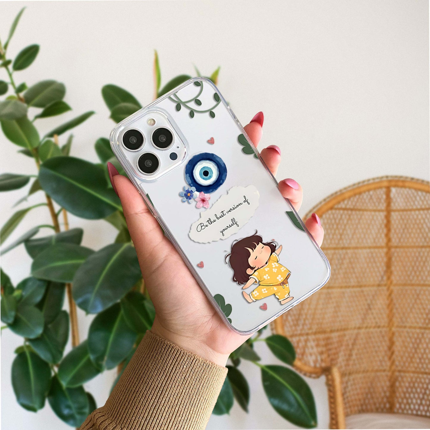 Evil Eye Bliss Clear Silicon Cover