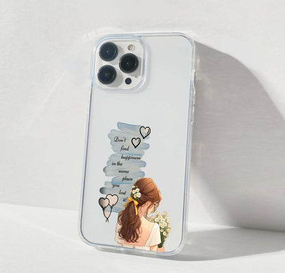Daisy Dream Girl Clear Silicon Cover