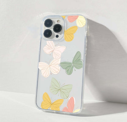 Dreamy Butterfly Wings Clear Silicon Cover