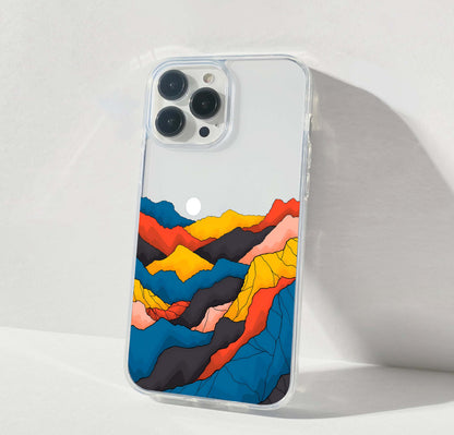 Cosmic Color Scenery Clear Silicon Cover