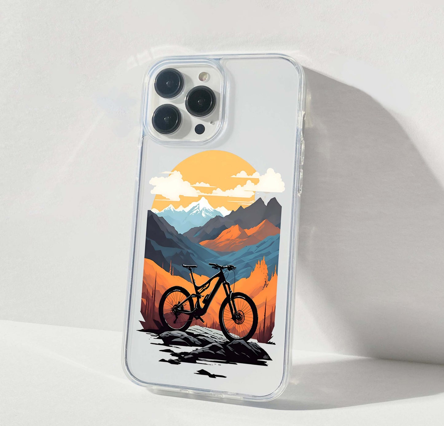Ride Beyond Scenery Clear Silicon Cover