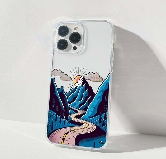 Endless Adventure Scenery Clear Silicon Cover