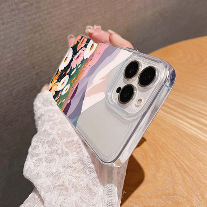 Spring Blossom Scenery Clear Silicon Cover