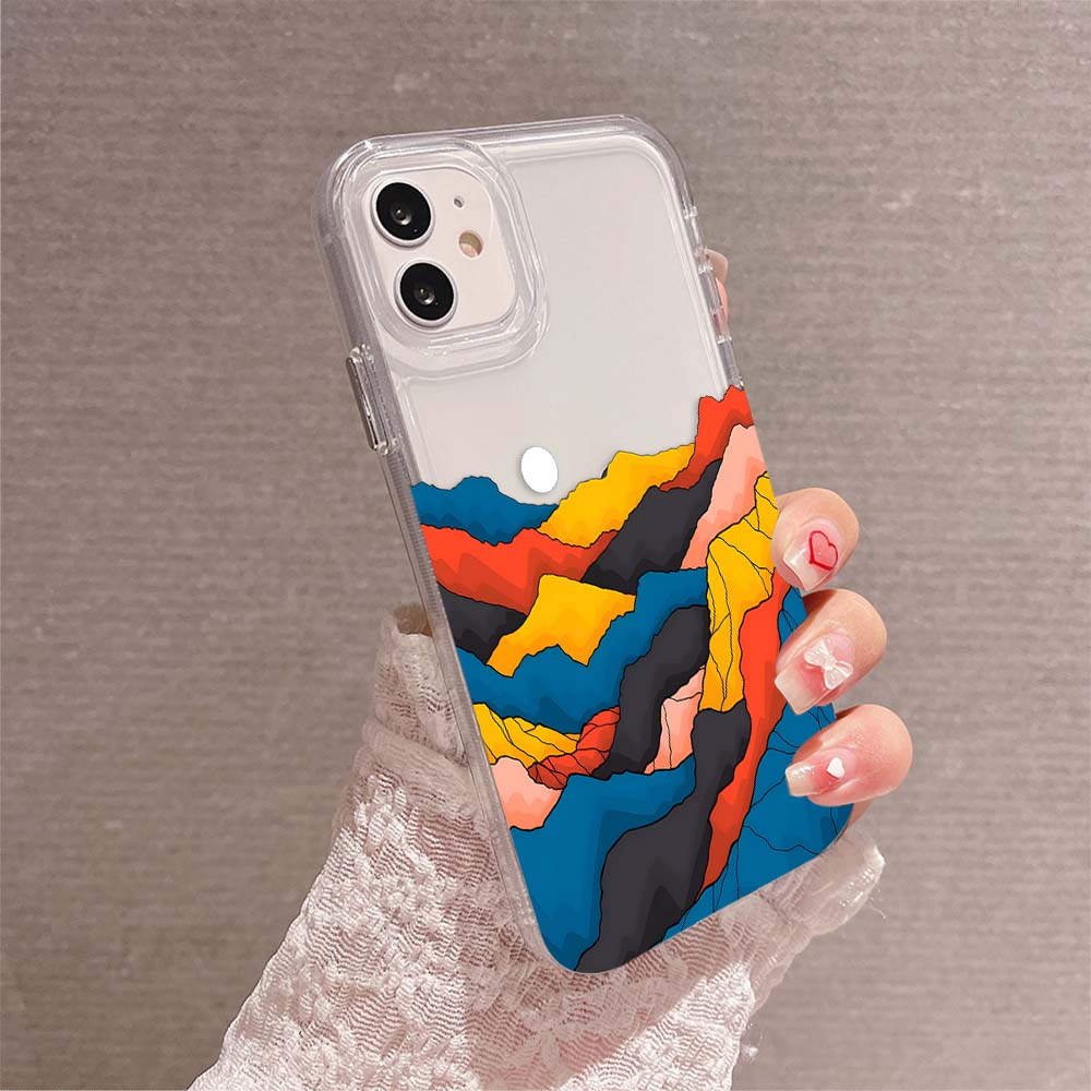 Cosmic Color Scenery Clear Silicon Cover