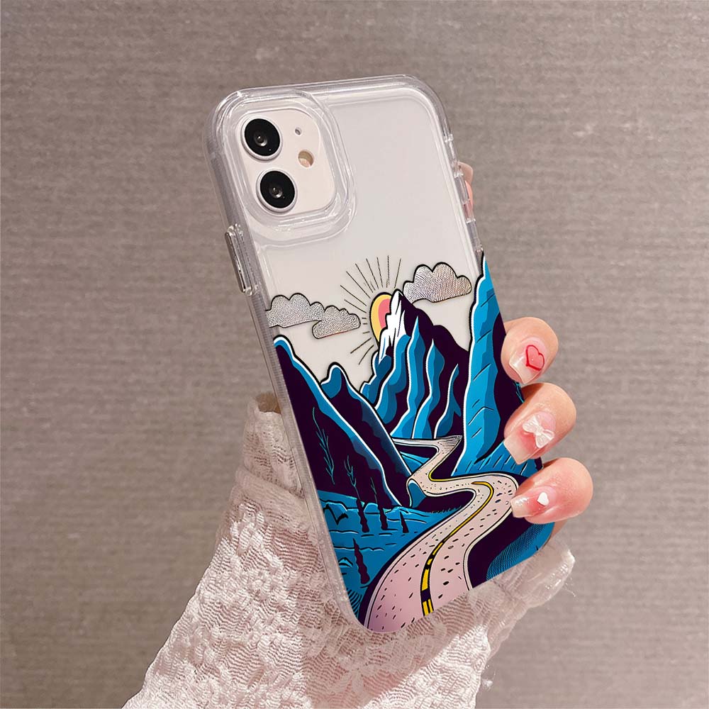 Endless Adventure Scenery Clear Silicon Cover