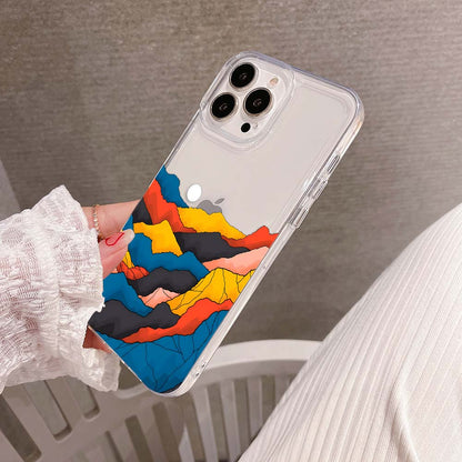 Cosmic Color Scenery Clear Silicon Cover