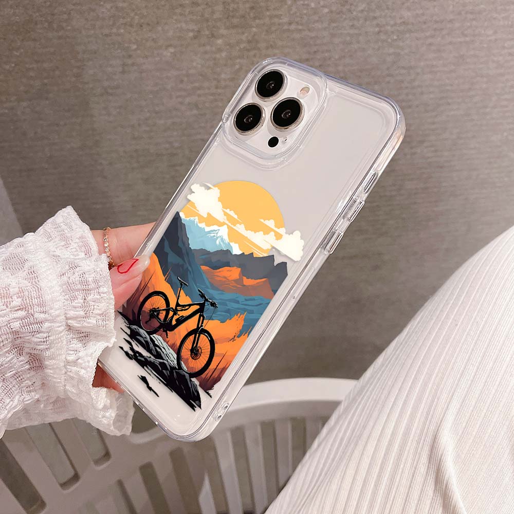 Ride Beyond Scenery Clear Silicon Cover