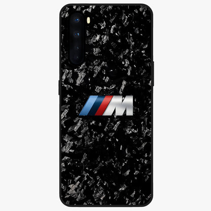 Carbon Speed Mark Glass Case showing flat back view with sporty carbon pattern artwork and glossy glass finish.