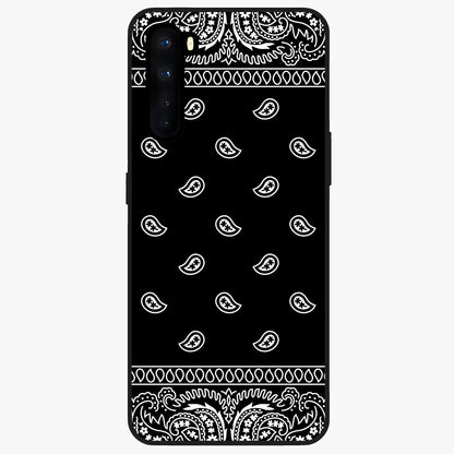 Retro Rebel Threads Glass Case showing flat back view with vintage street style artwork and glossy glass finish.