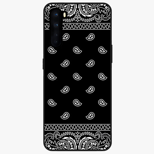 Retro Rebel Threads Glass Case showing flat back view with vintage street style artwork and glossy glass finish.