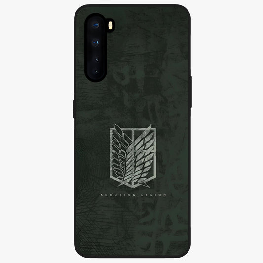 Wings Of Freedom Glass Case showing flat back view with symbolic wings artwork and glossy glass finish.