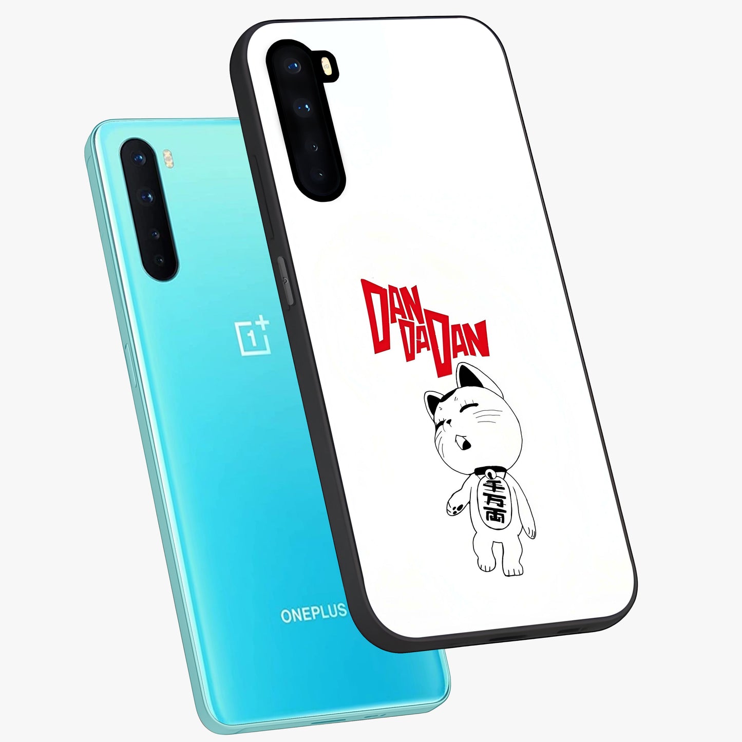 Playful Spirit Charm Glass Case displayed in angled mockup highlighting lively decorative design with playful aesthetic style.