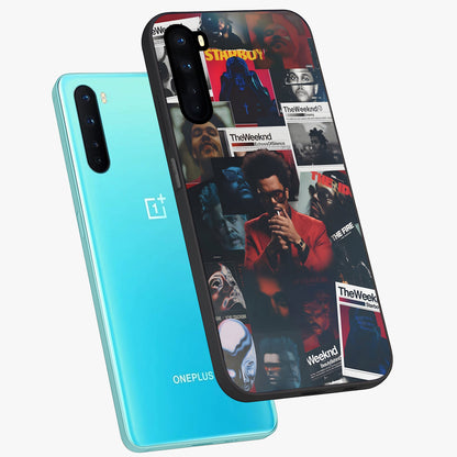 The Weeknd Glass Case displayed in angled mockup highlighting stylish pop culture inspired design with modern aesthetic.