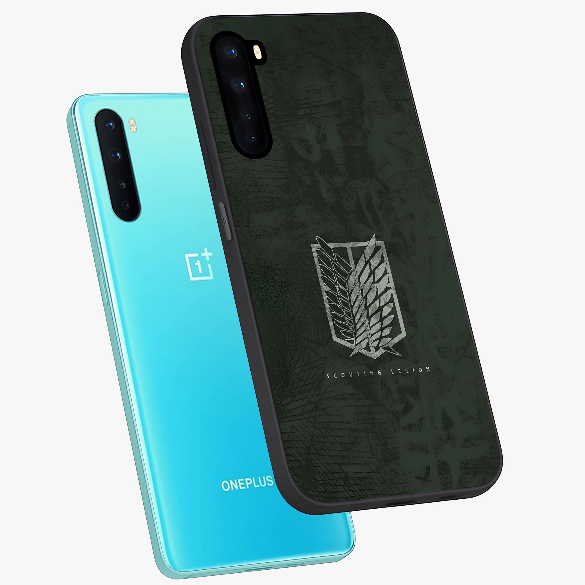 Wings Of Freedom Glass Case displayed in angled mockup highlighting graceful wing design with inspirational aesthetic.
