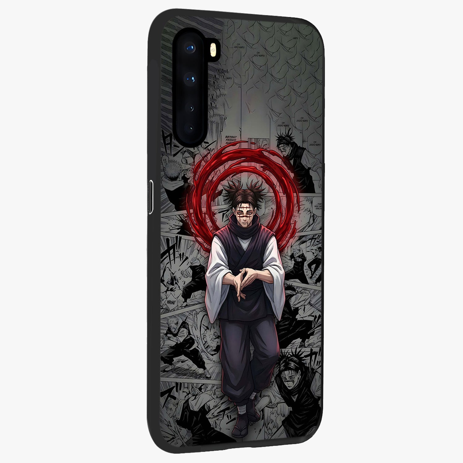 Cursed Ritual Ascension Glass Case upright view showcasing powerful ascension artwork with dark fantasy theme.