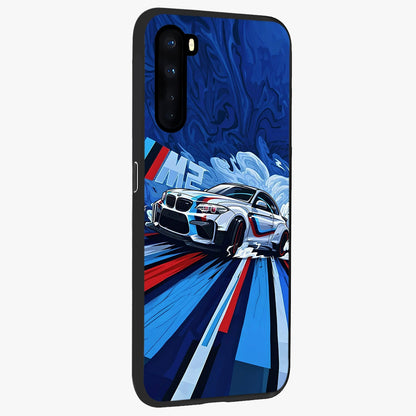 Drift Power Rush Glass Case upright view showcasing high speed racing artwork with bold automotive theme.