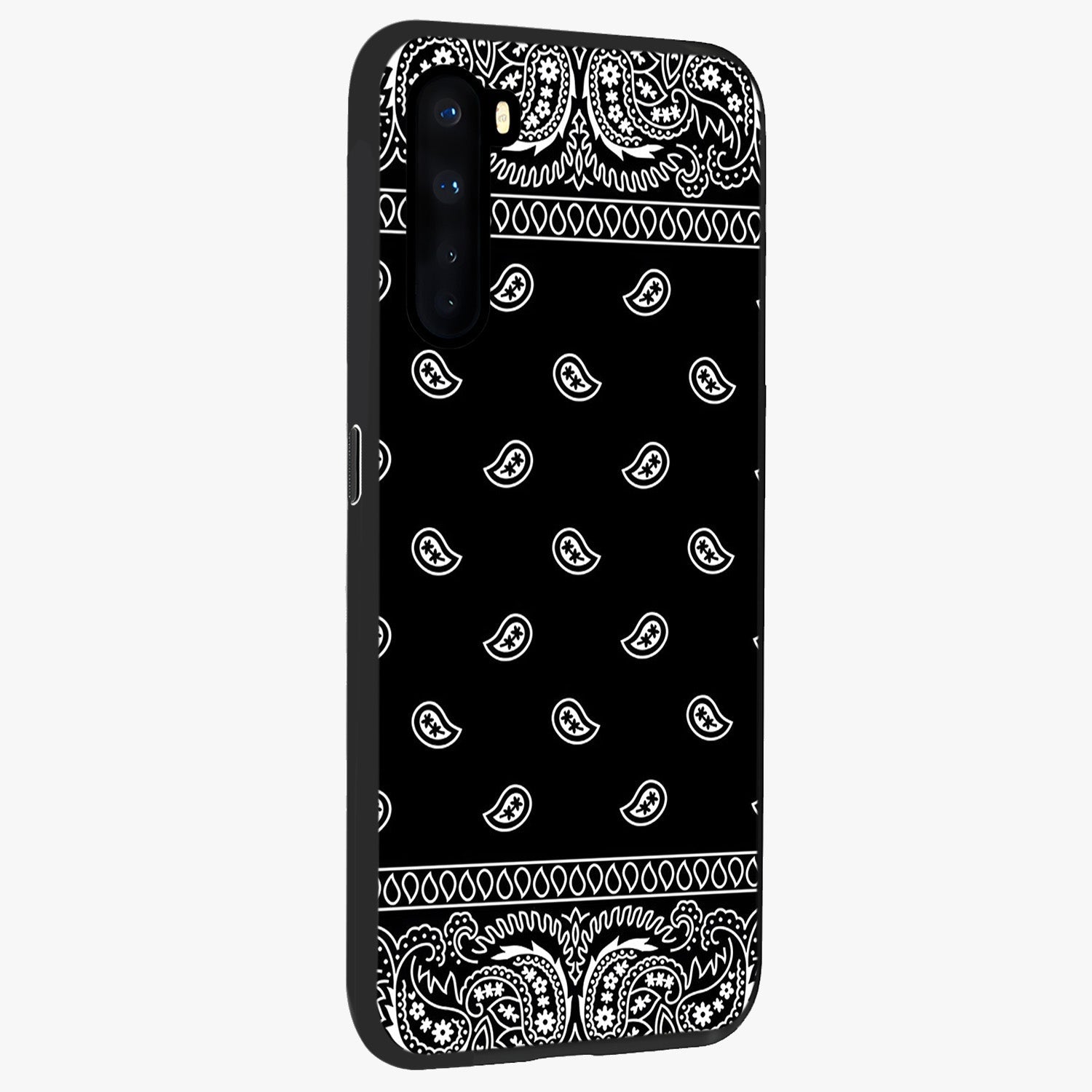 Retro Rebel Threads Glass Case upright view showcasing stylish vintage artwork with bold retro theme.