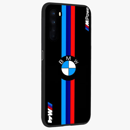 Turbo BMW Beast Glass Case upright view showcasing powerful car artwork with modern motorsport theme.