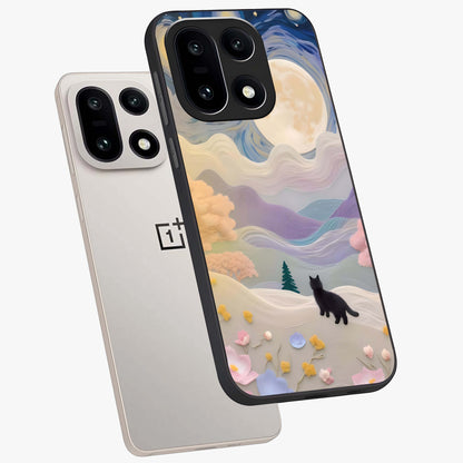 Moonlit Petal Path Glass Case for OnePlus 15 |1+15
