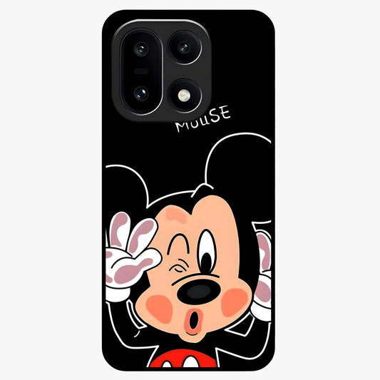 Cute Mickey Love Custom Name Glass Case for OnePlus 15 |1+15