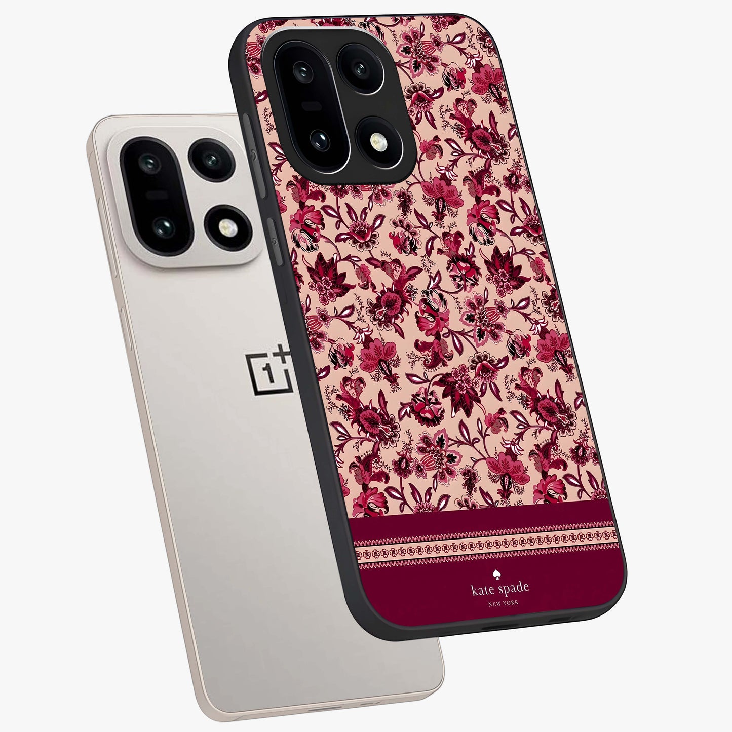 Crimson Rose Charm Glass Case for OnePlus 15 |1+15