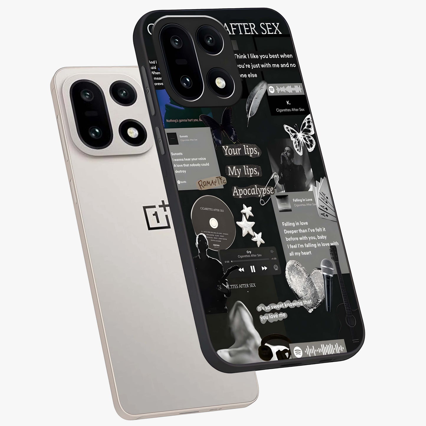 Midnight Love Echo Glass Case for OnePlus 15 |1+15