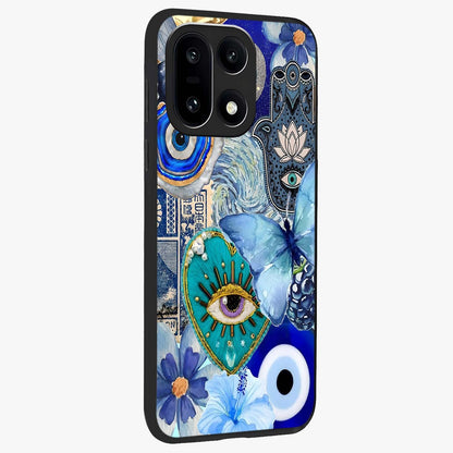 Audrey Zivan Glass Case for 1+15 side perspective highlighting sleek build and premium print detailing