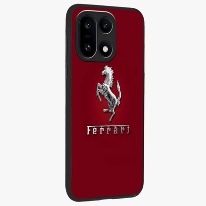 Crimson Stallion Prestige Glass Case for 1+15 side perspective highlighting refined textures and sleek premium build