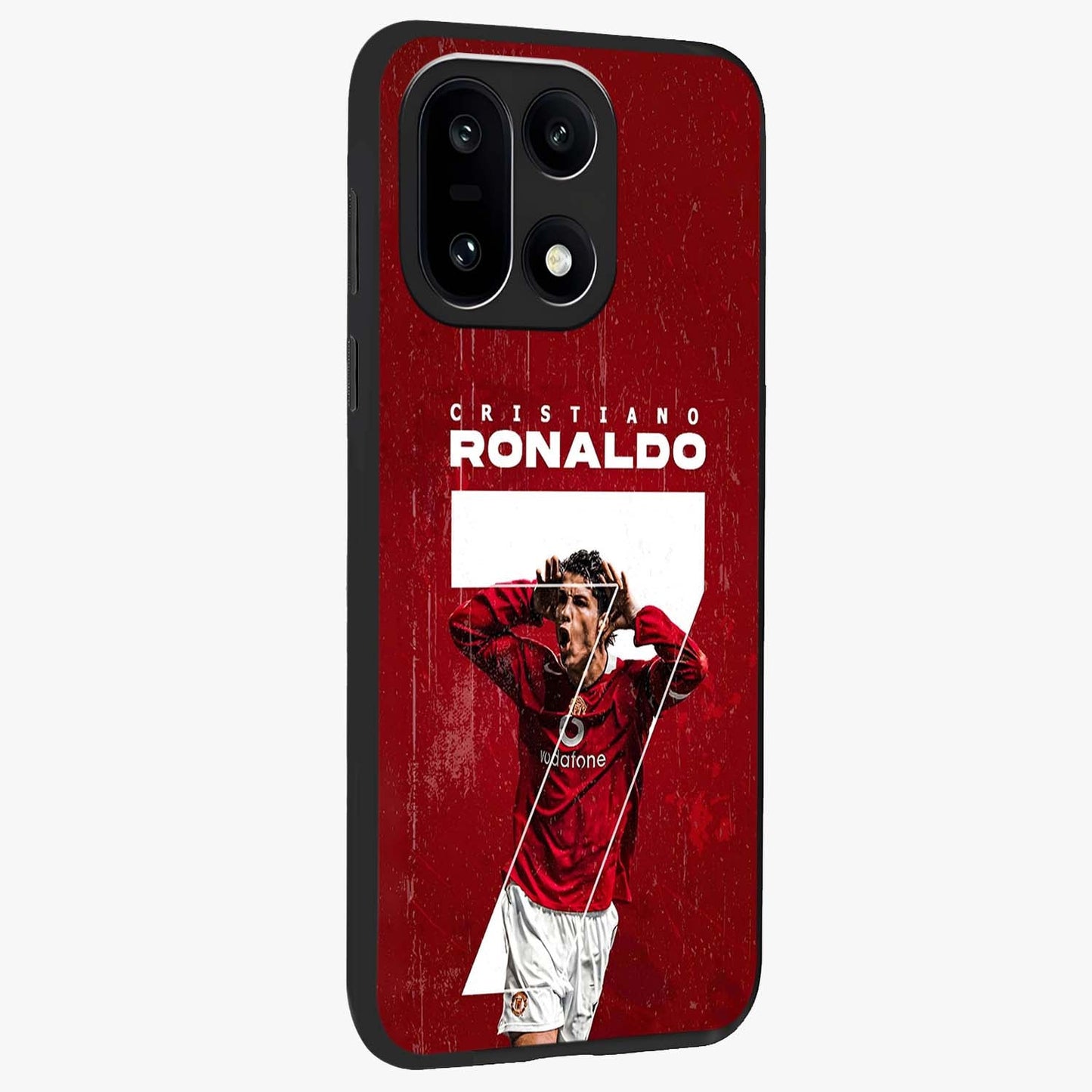 Goal Celebration Legacy Glass Case for 1+15 side perspective highlighting bold detailing and premium edge finish