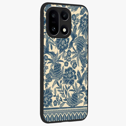 Heirloom Wild Bloom Glass Case for 1+15 side perspective highlighting intricate bloom detailing and premium build