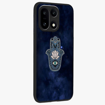 Mystic Calm Shield Glass Case for 1+15 side perspective highlighting refined textures and premium edge finish