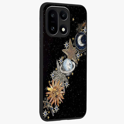 Pearls Universe Object Glass Case for 1+15 side perspective highlighting refined textures and sleek premium build