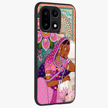 Royal Lotus Muse Glass Case for 1+15 side perspective highlighting serene textures and smooth build