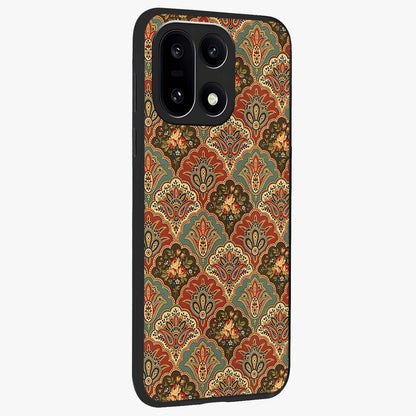 Royal Threadwork Glass Case for 1+15 side perspective highlighting detailed stitching textures and smooth premium build
