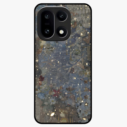 Aesthetic Astrolophia Glass Case for 1+15 front view featuring celestial astrology inspired artwork