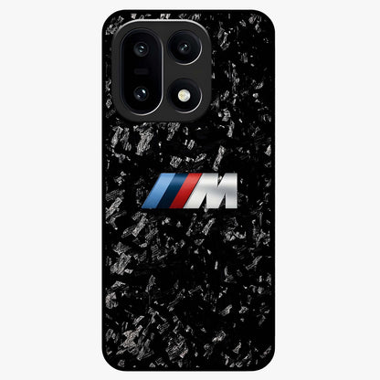 Carbon Speed Mark Glass Case for 1+15 bold front view featuring carbon fiber texture and racing inspired design