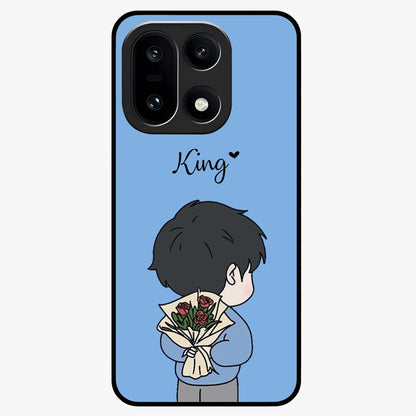 Love in My Hands Glass Case for 1+15 heartfelt front view featuring romantic artistic artwork