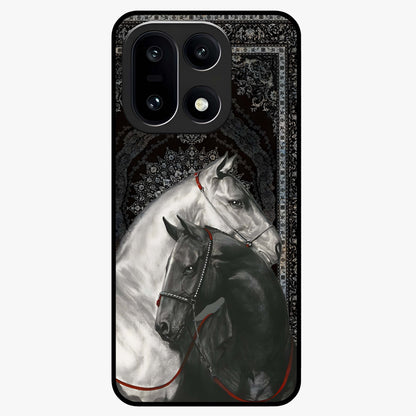 Majestic Ride Legacy Glass Case for 1+15 bold front view featuring dynamic ride inspired artwork