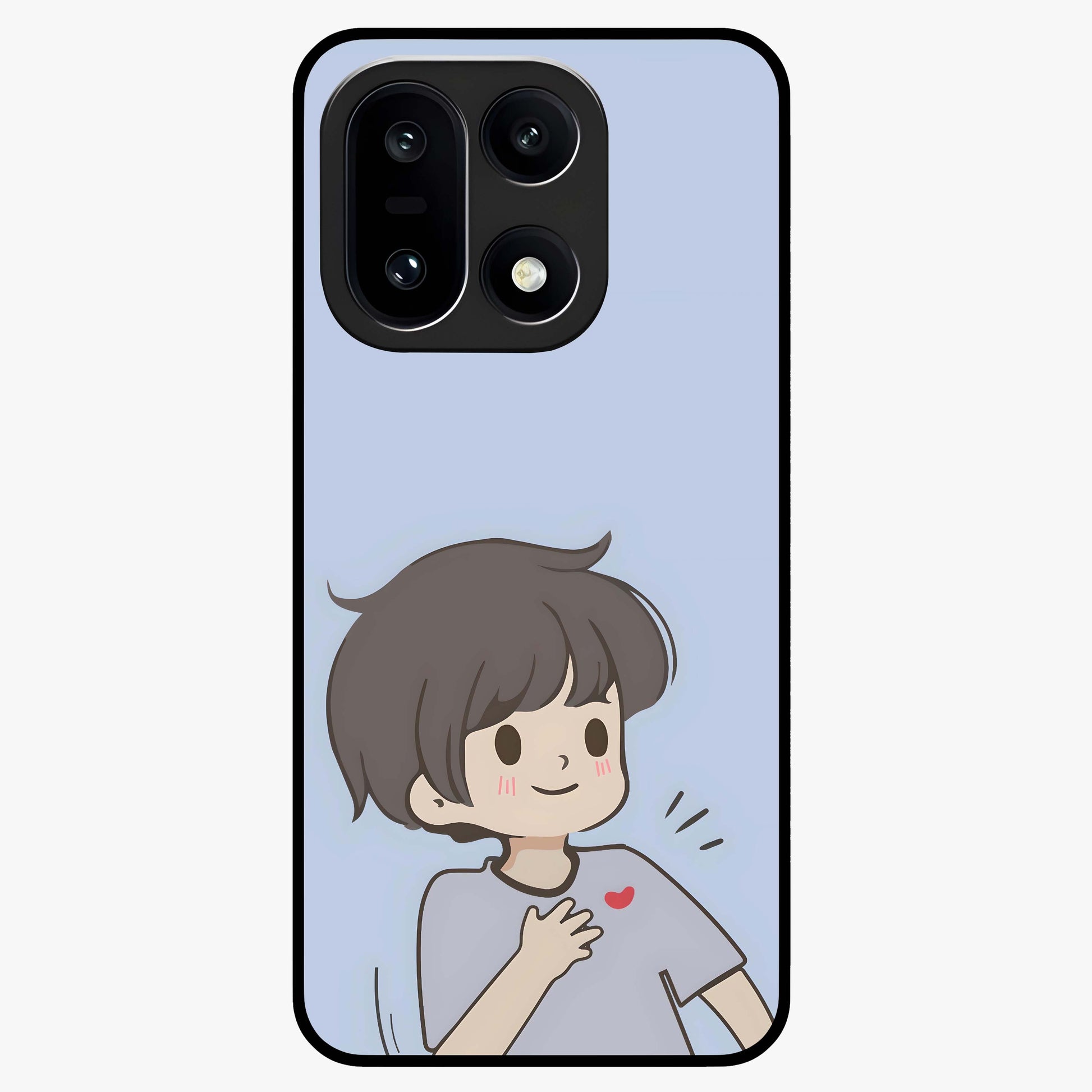 Sending You Love Glass Case for 1+15 sweet front view featuring heartfelt typography artwork