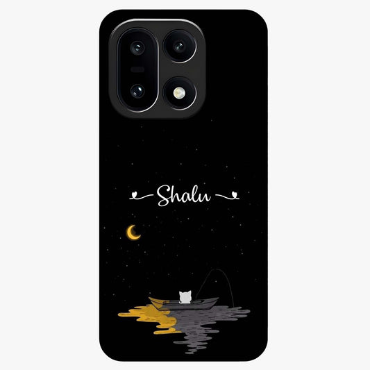 Silent Night Row Glass Case for 1+15 dramatic front view featuring night themed artistic artwork