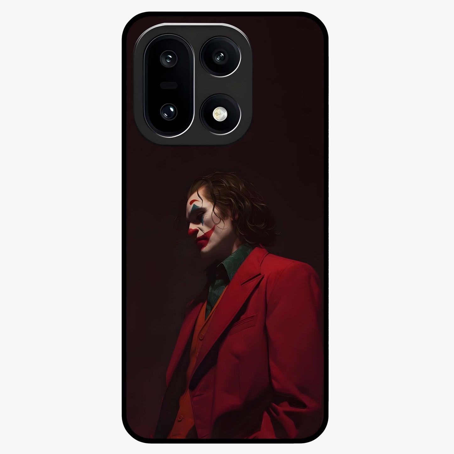 Tragic Chaos King Glass Case for 1+15 dramatic front view featuring intense dark themed artwork