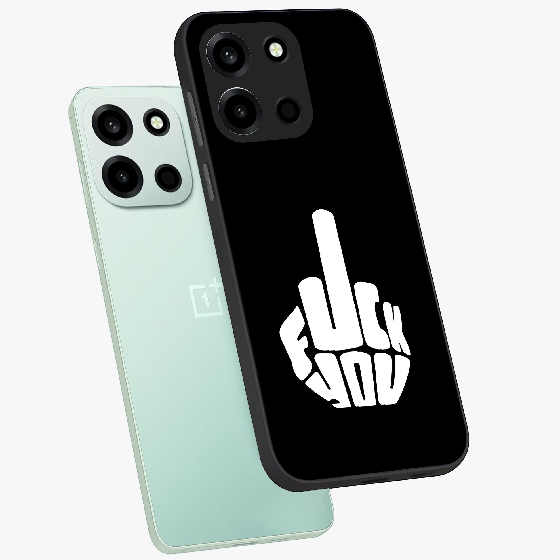 Rebel Mode On Glass Case displayed in angled mockup highlighting edgy text design with modern street aesthetic.